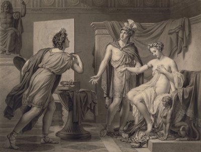 Alexander Ceding Campaspe to Apelles by Jérôme Martin Langlois
